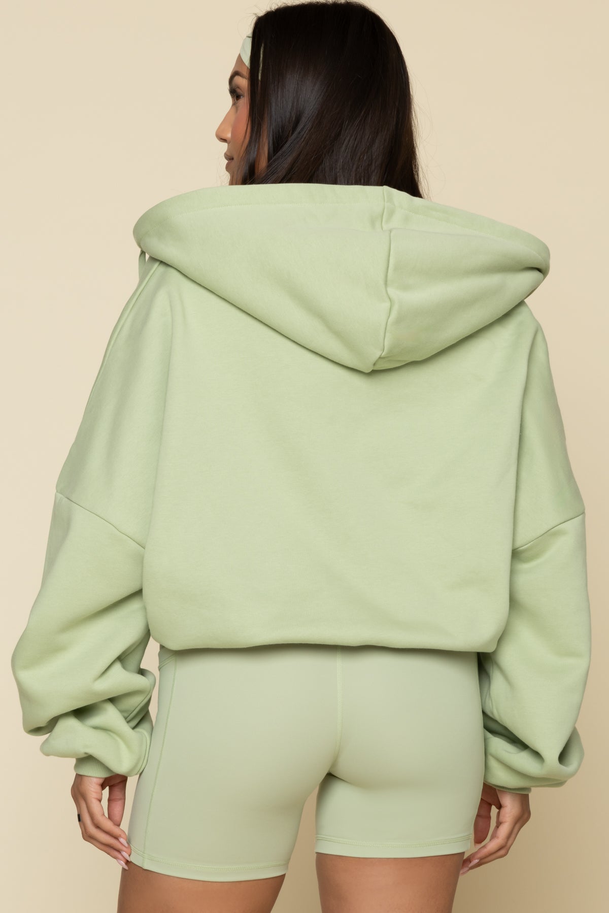 Zip Cloud Hoodie - Pistachio