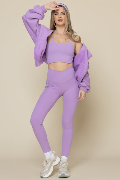 Zip Cloud Hoodie - Mystic Purple