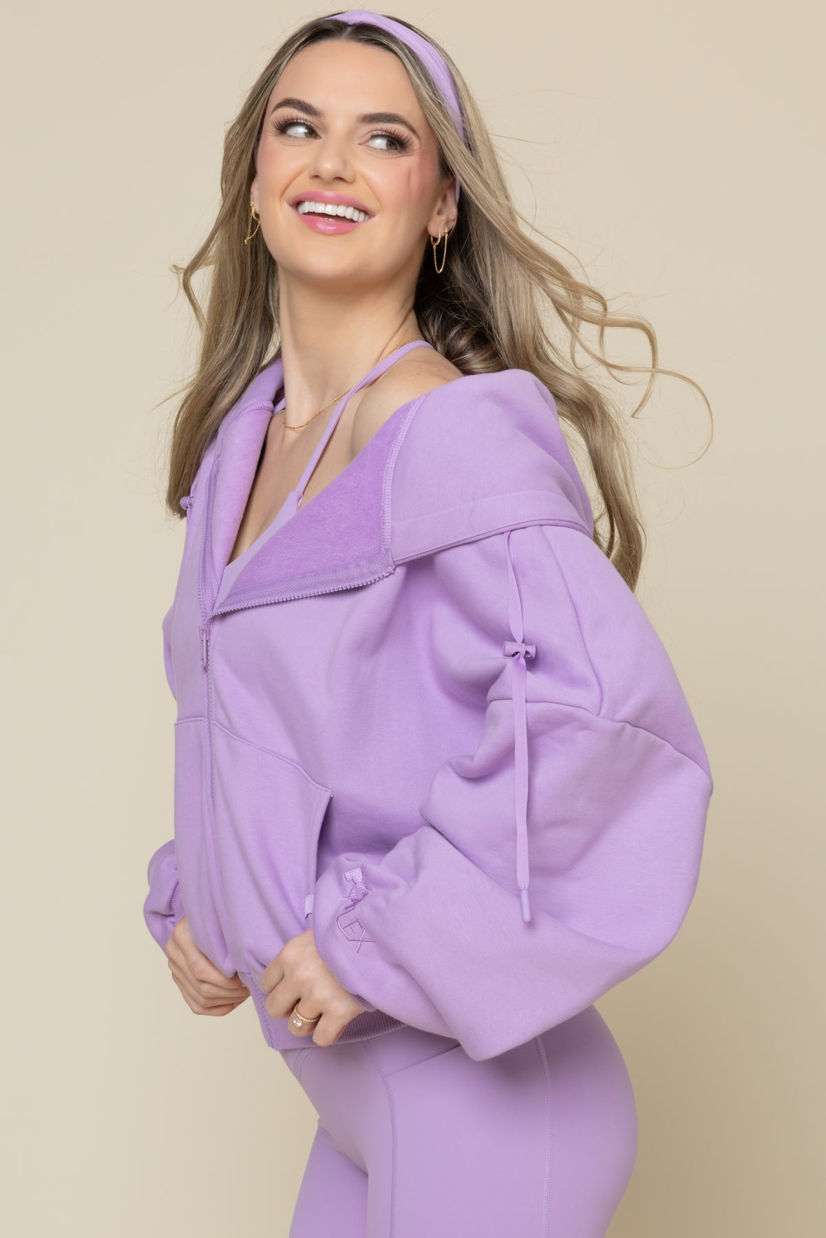 Zip Cloud Hoodie - Mystic Purple